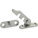 Maco Lüftungsteller/Drehkipp-Begrenzer rechts 1-flügelig silber 10890